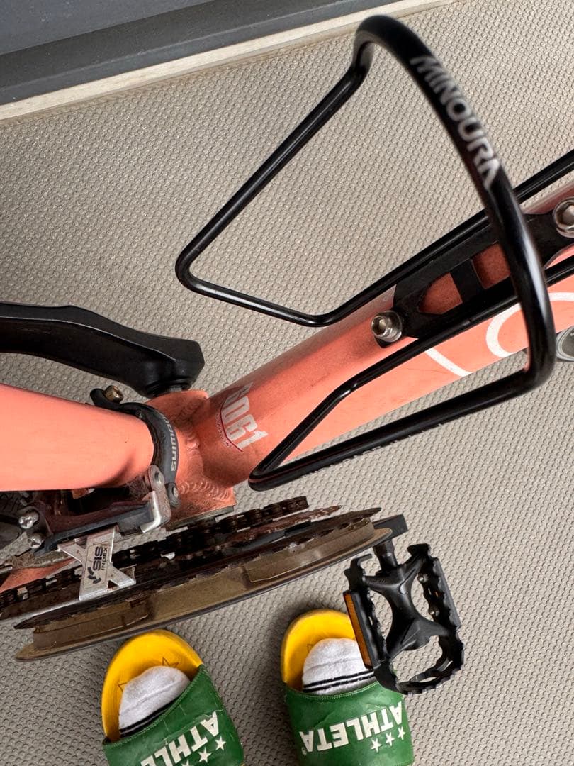 クロスバイク ピンク 700C アルミフレーム