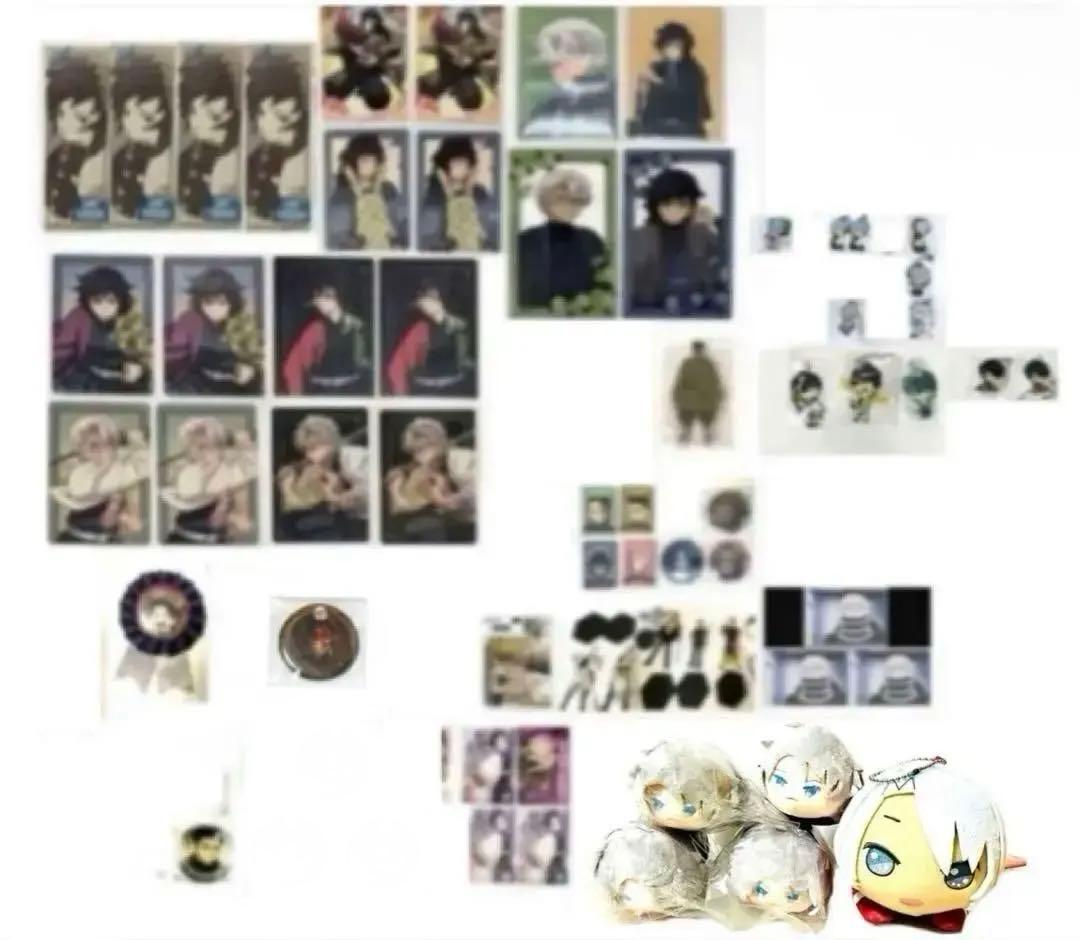 鬼滅の刃 AGF純喫茶ランダムカードナンジャタウンWTキービジュアル色紙義勇実弥