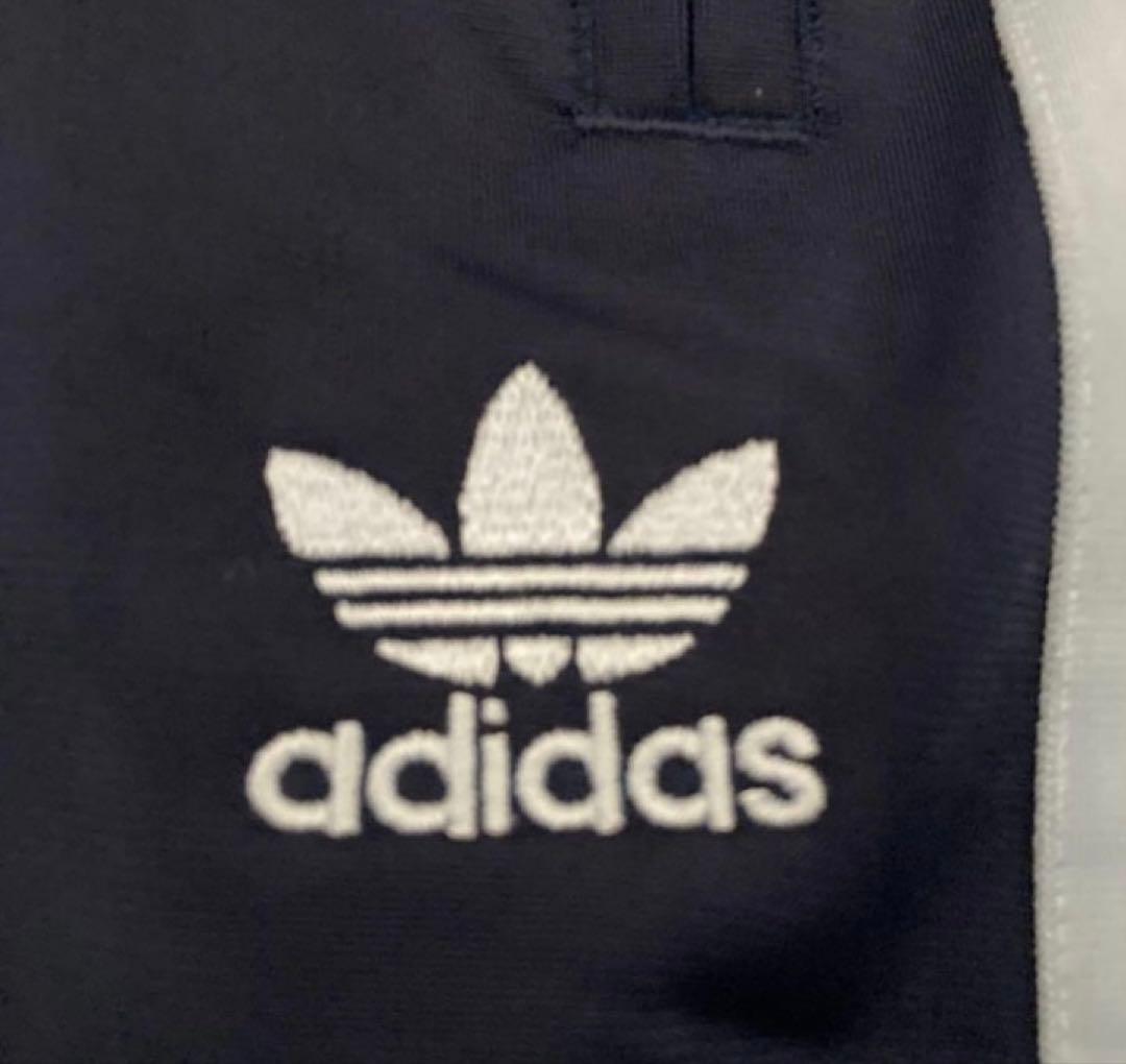 新品未使用タグ付きy2k常田大希adidasジャージトラックパンツネイビー×ブル