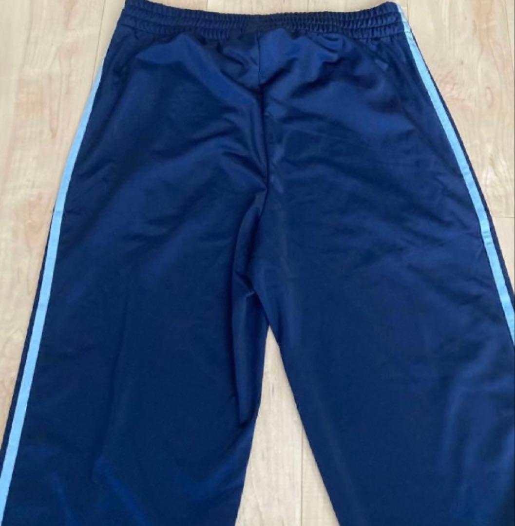 新品未使用タグ付きy2k常田大希adidasジャージトラックパンツネイビー×ブル