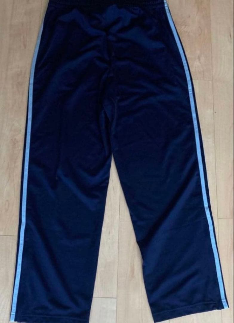 新品未使用タグ付きy2k常田大希adidasジャージトラックパンツネイビー×ブル