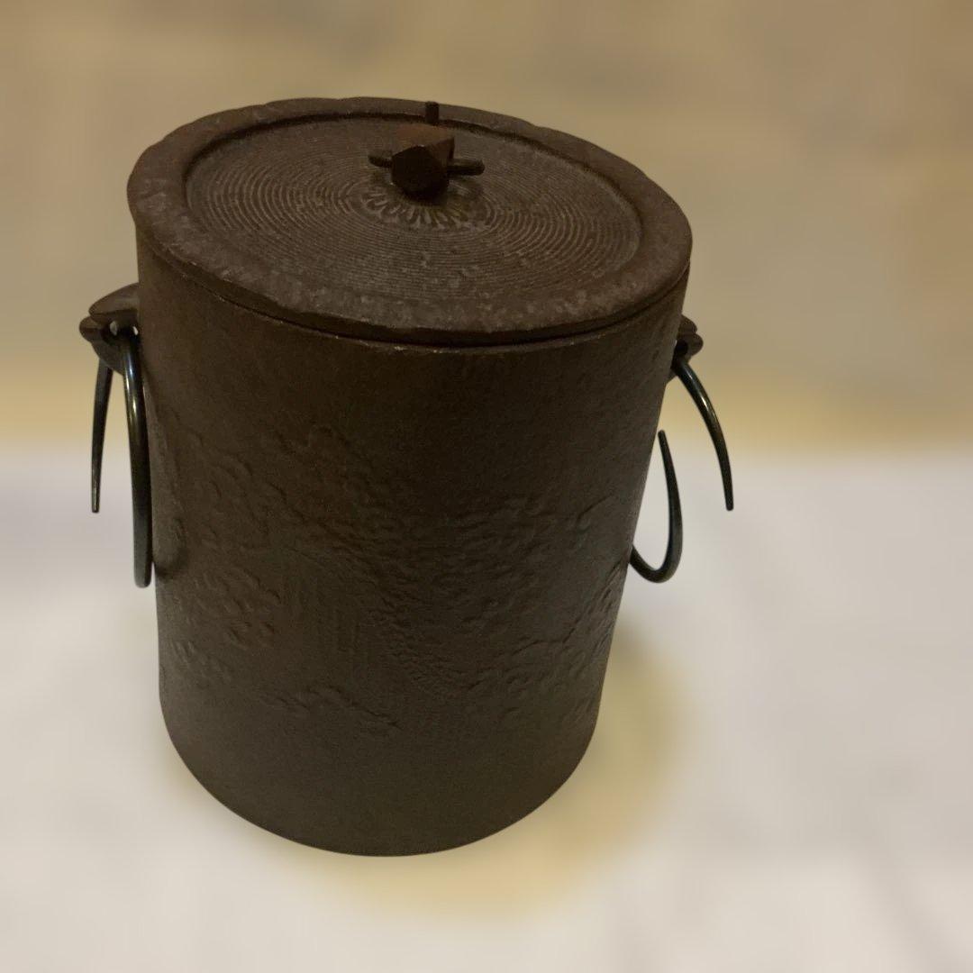 茶道具　雲龍釜　人間国宝　高橋敬典