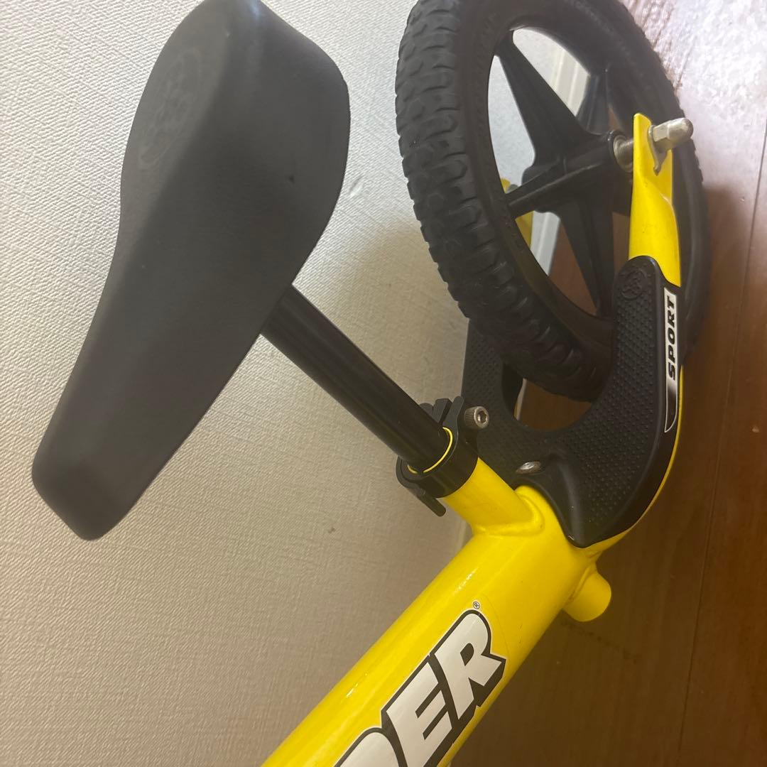 ゆきSTRIDER バランスバイク イエロー