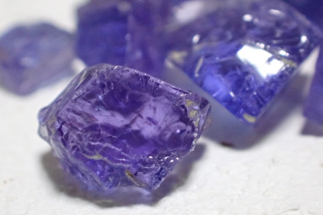 タンザナイト　原石　13点セット　送料無料