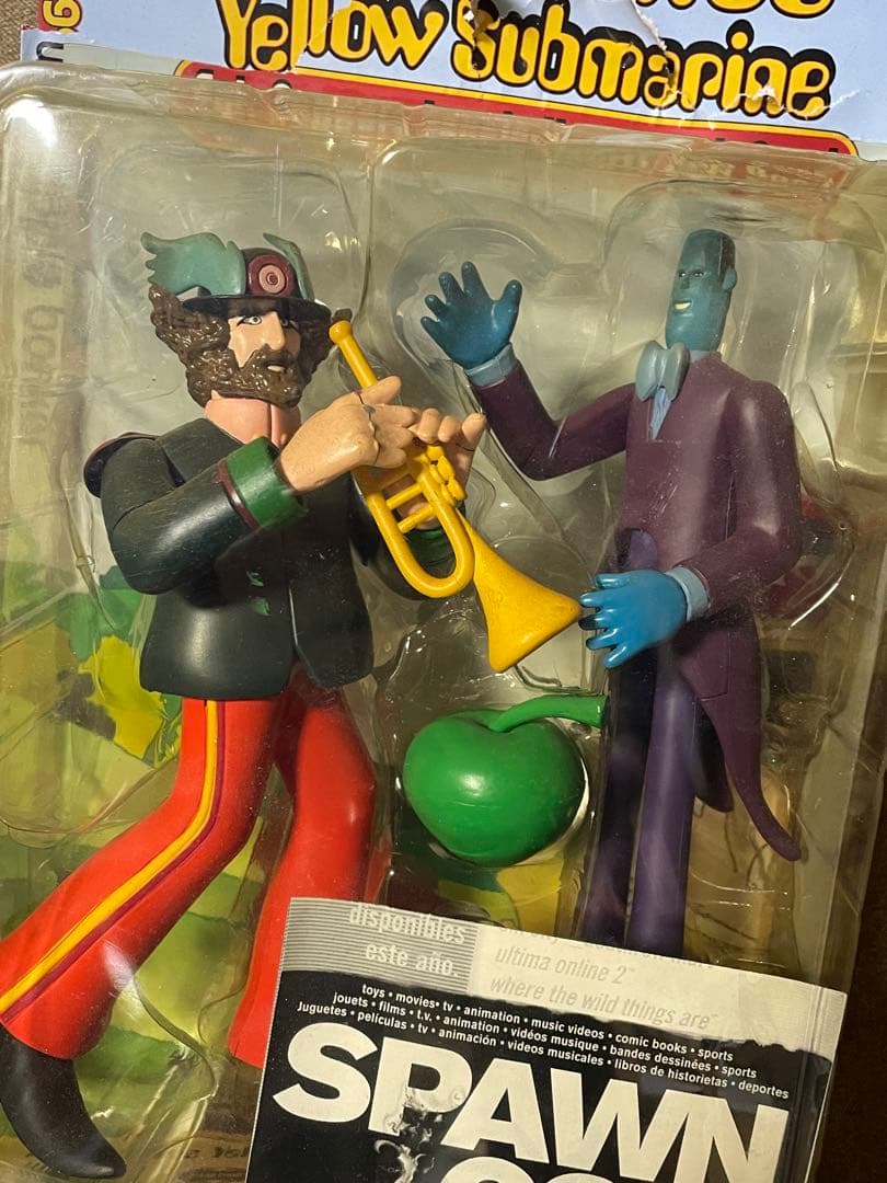 【激レア！】ビートルズ　イエローサブマリン　フィギュア　レトロ　プラモデル