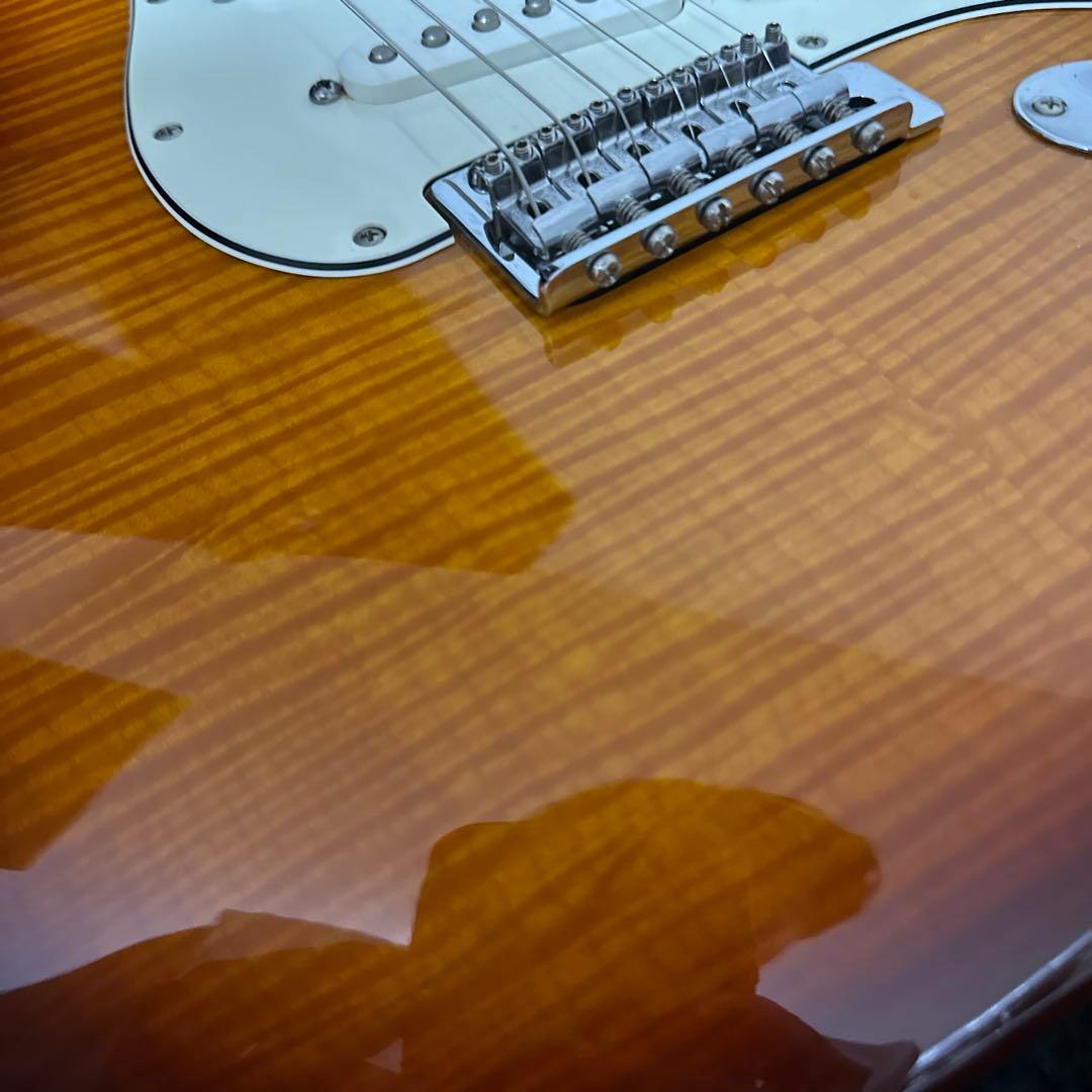 メンテ済み レア Fender Mexco Stratcaster キルトトップ