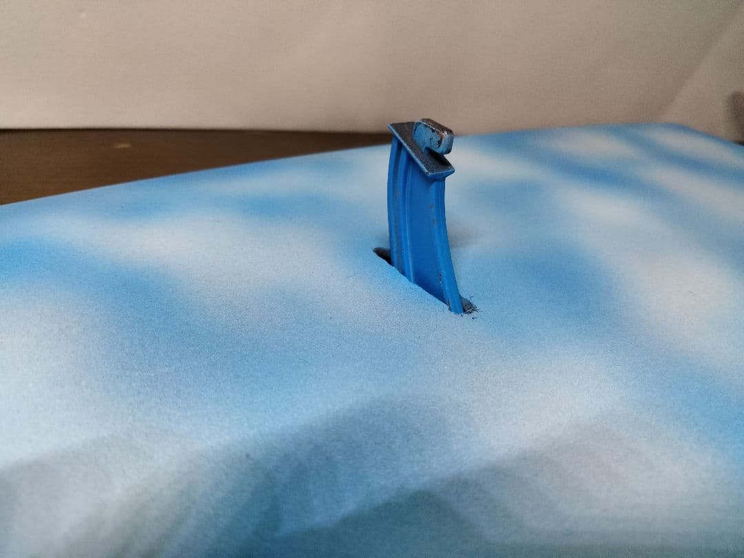 天空の城ラピュタ☆　フラップタープラモデル完成品　ケース付きバンダイ1/20