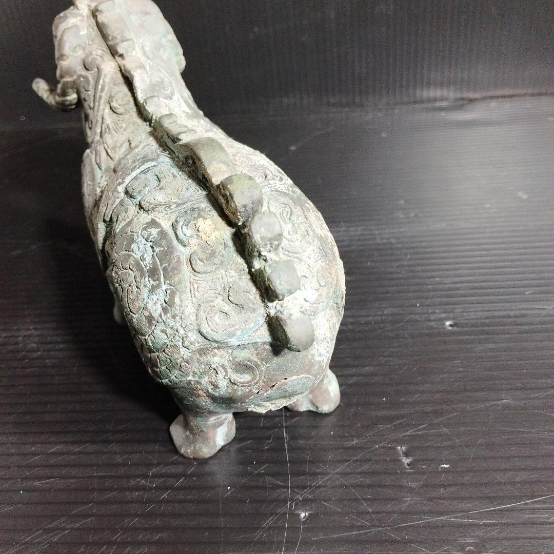 古代中国の青銅製？　大羊置物？