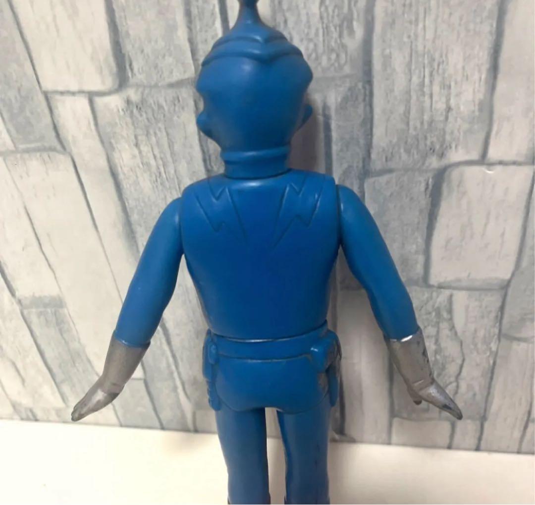 流星人間ゾーン ソフビ 当時物 約23cm 無版権 パチ フィギュア 1973年