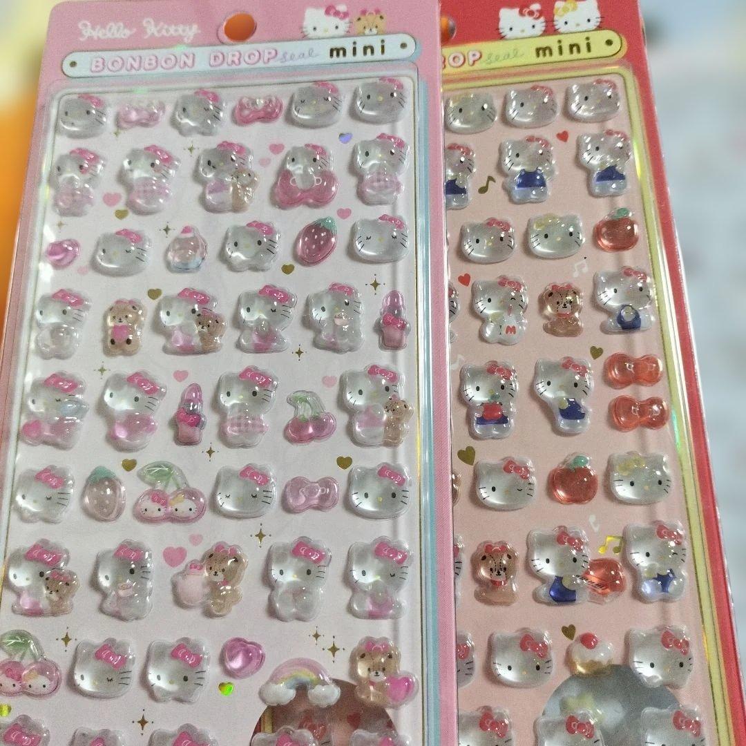 正規品‼️サンリオ　ボンボンドロップシールmini