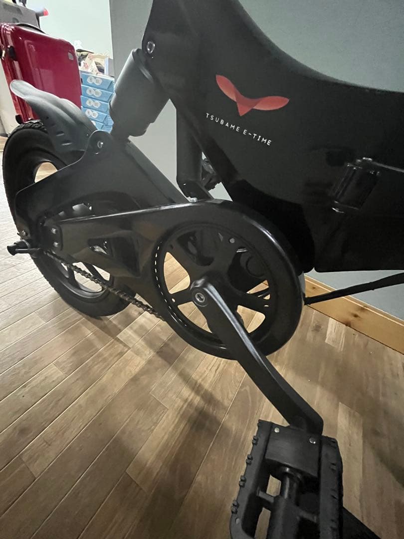 【引き取り限定】CHOCO-NORI 電動アシスト折りたたみ自転車 ブラック