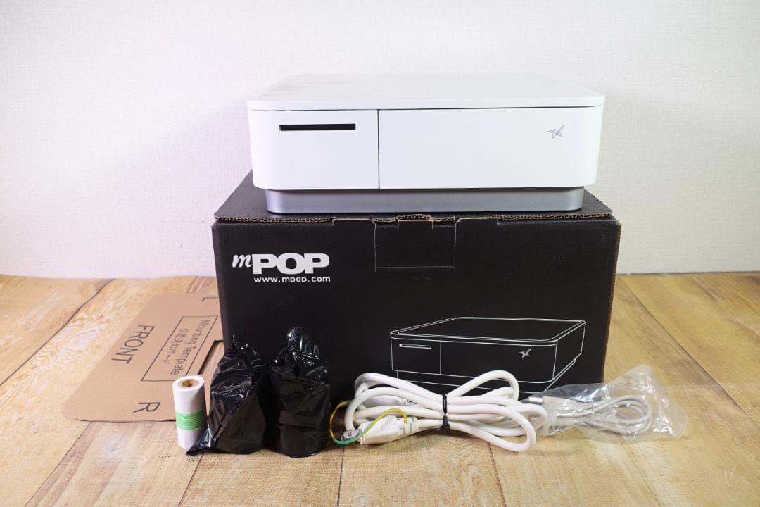 スター精密 キャッシュドロア一体型レシートプリンター POP10 WHT JP