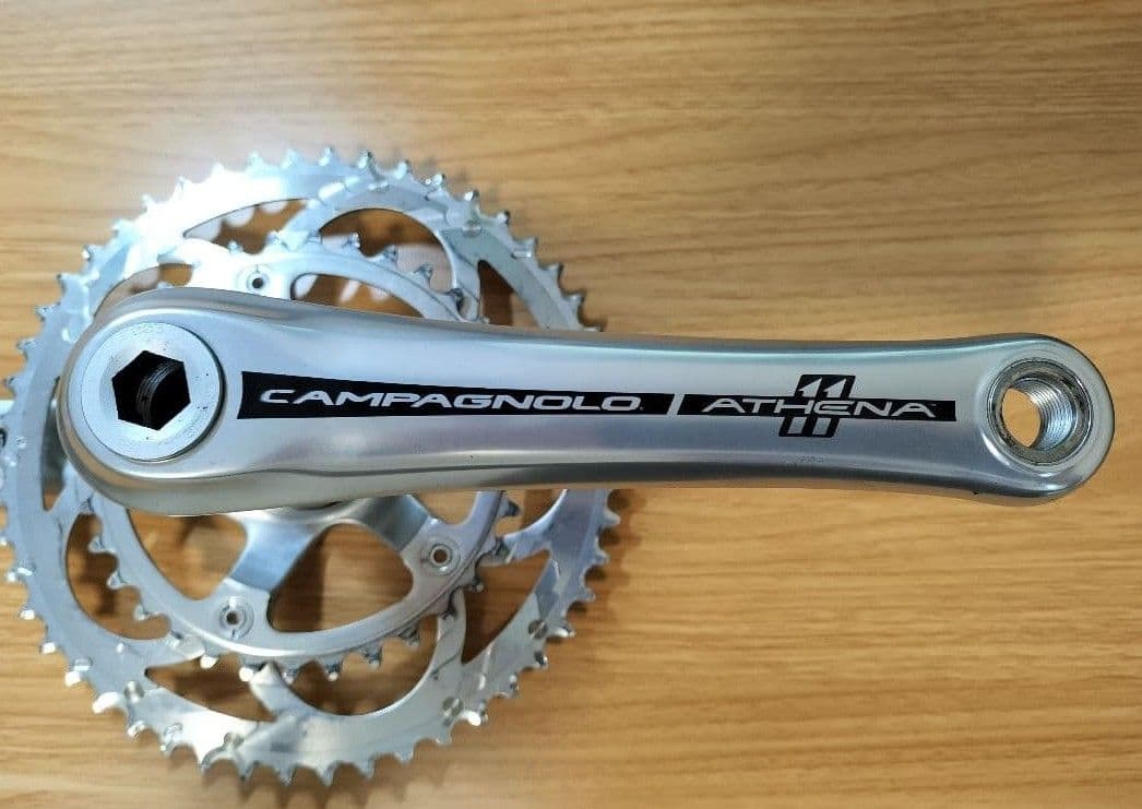 Campagnolo Athena クランクセット シルバー