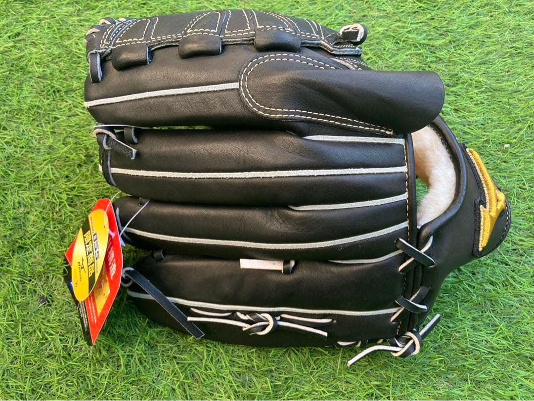 Mizuno ミズノプロ 野球グローブ 黒　軟式　投手用