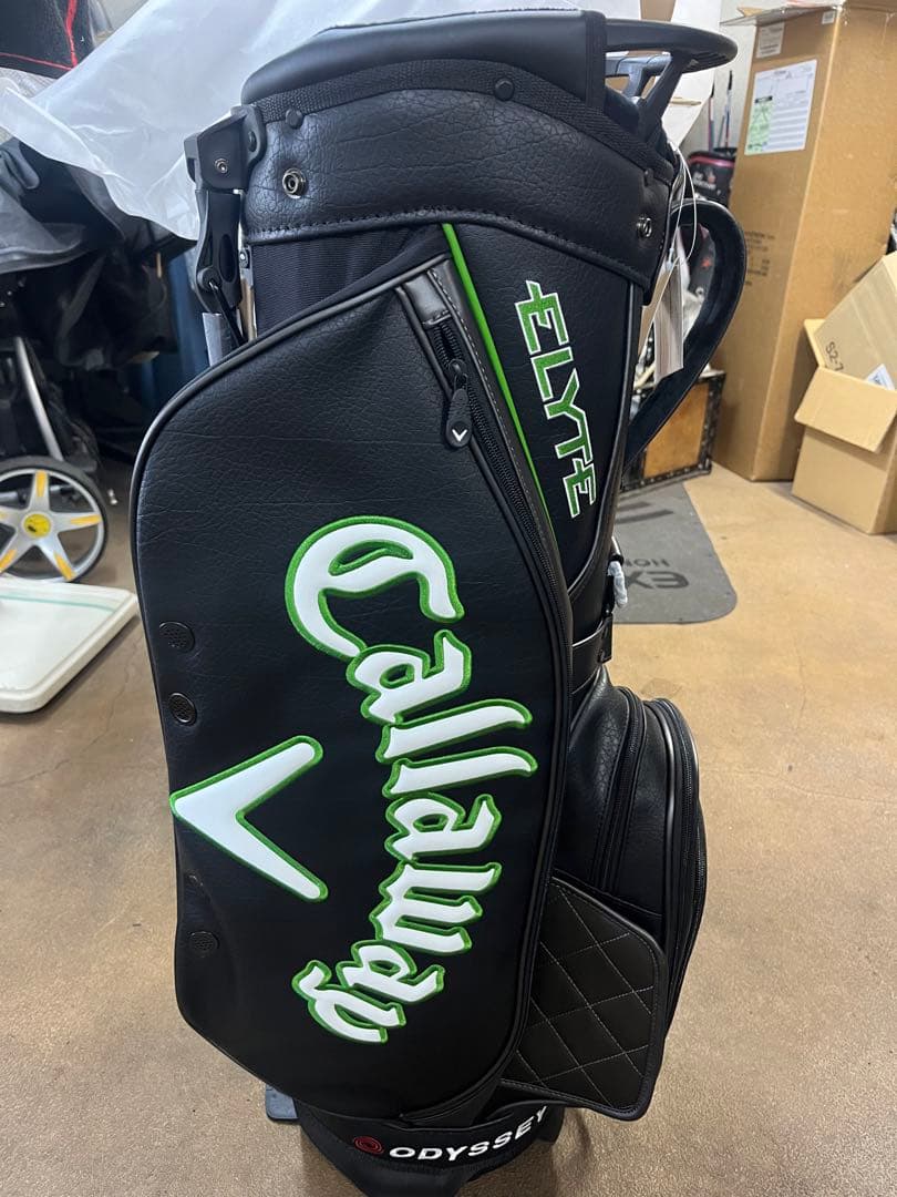 Callaway Elyte キャディバッグ 新品　黒/緑