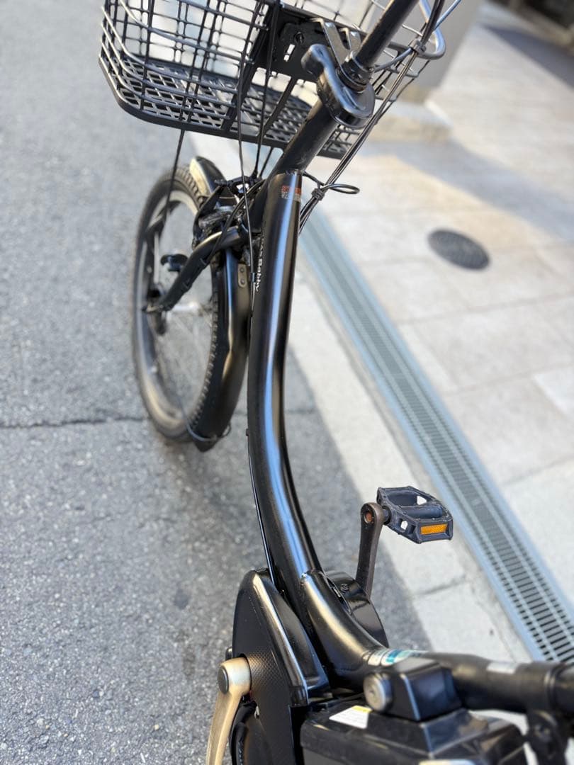 大阪府　子供乗せ　ヤマハ　電動自転車チャイルドシート付き