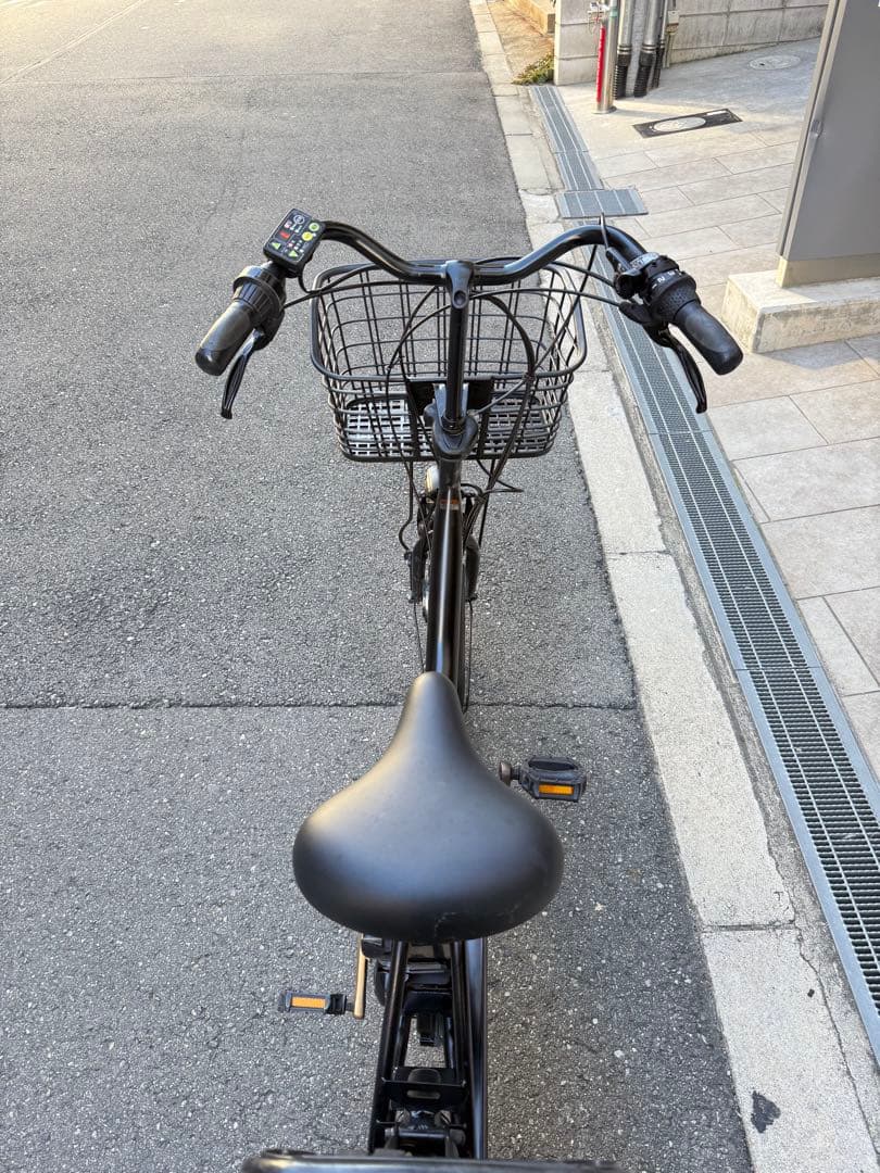 大阪府　子供乗せ　ヤマハ　電動自転車チャイルドシート付き