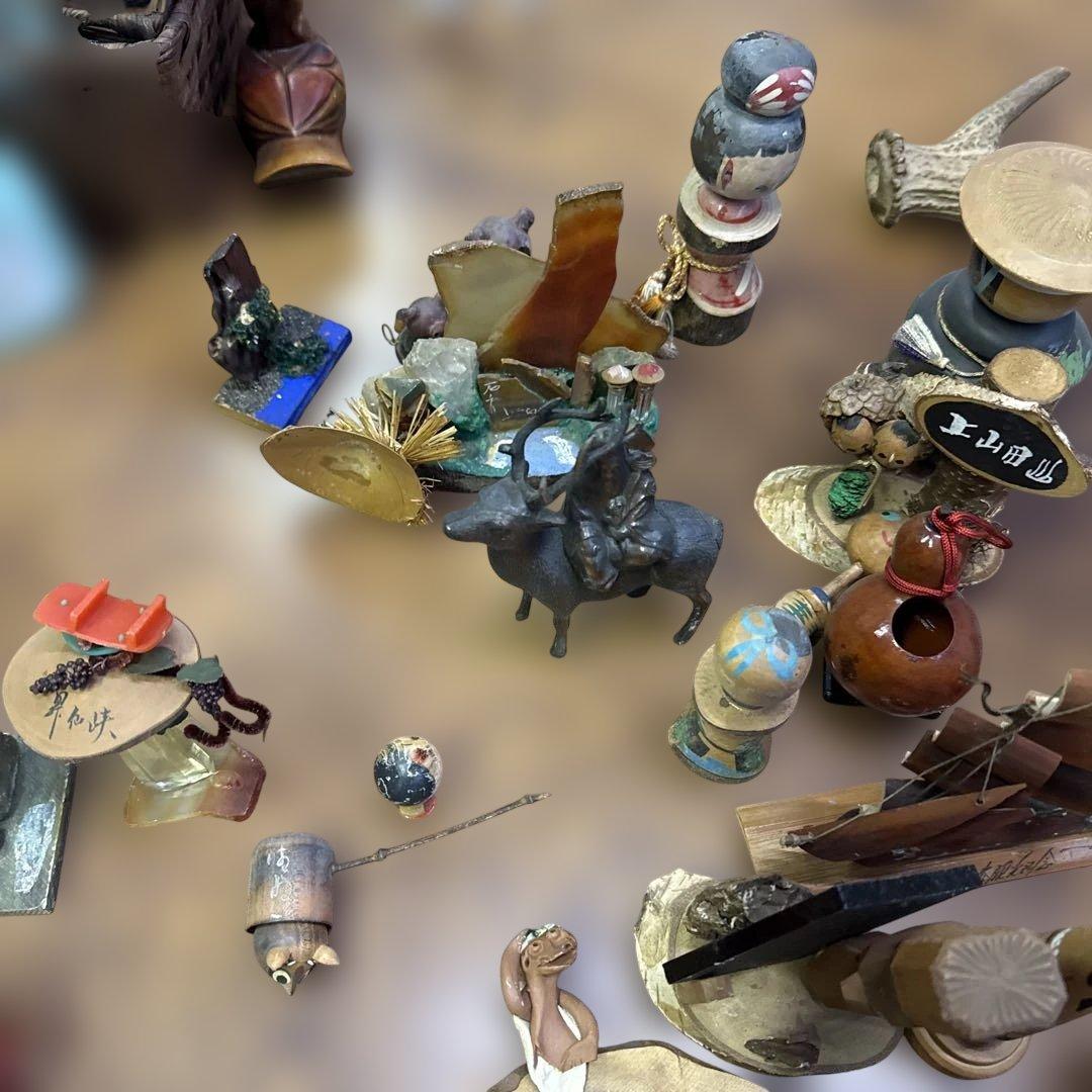 日本人形・こけし 1民芸品 ②和紙のお人形と ③もう一つのコケシのまとめ