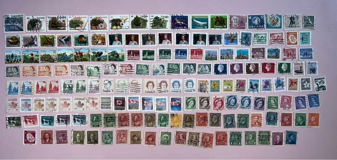 激レア　送料無料　英連邦British Empire 使用済み切手 2000種