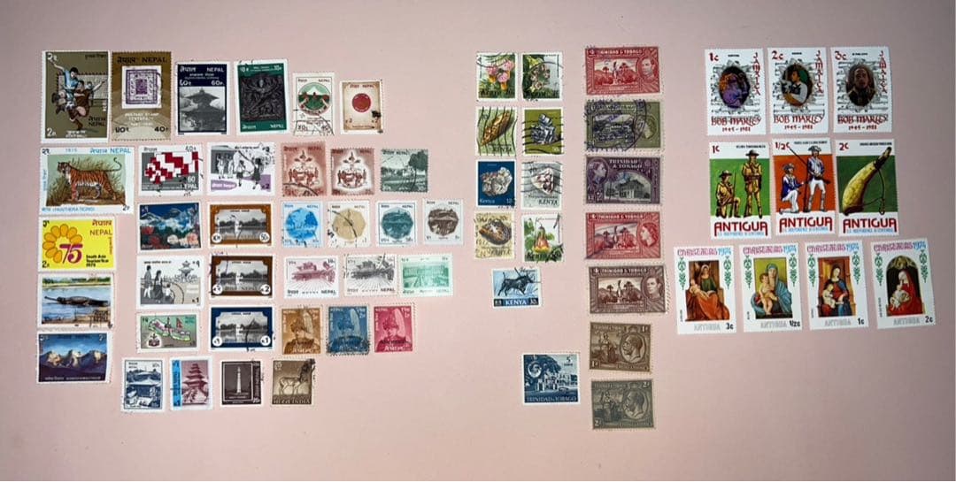 激レア　送料無料　英連邦British Empire 使用済み切手 2000種