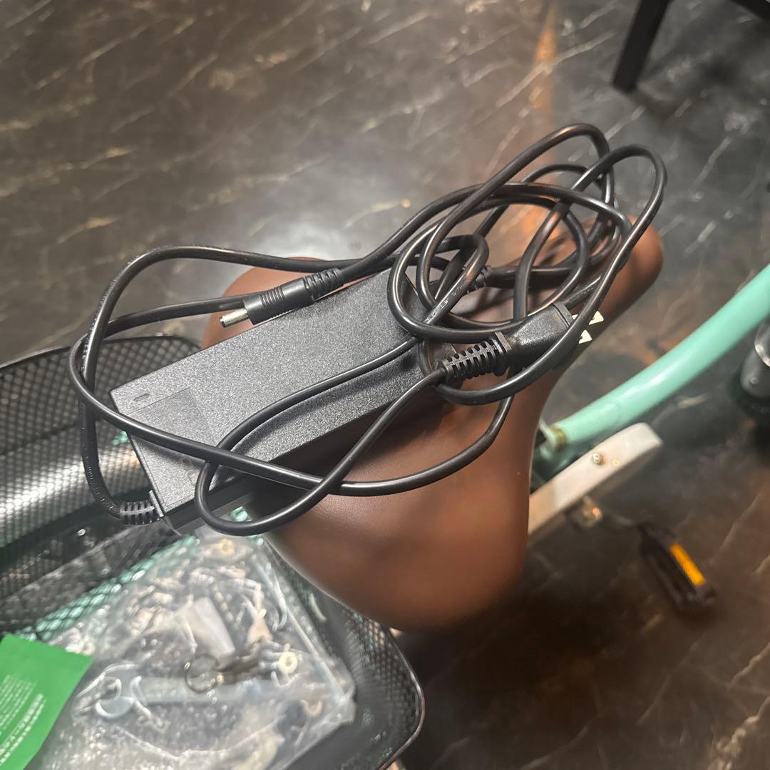 ミントグリーン 三輪電動アシスト自転車