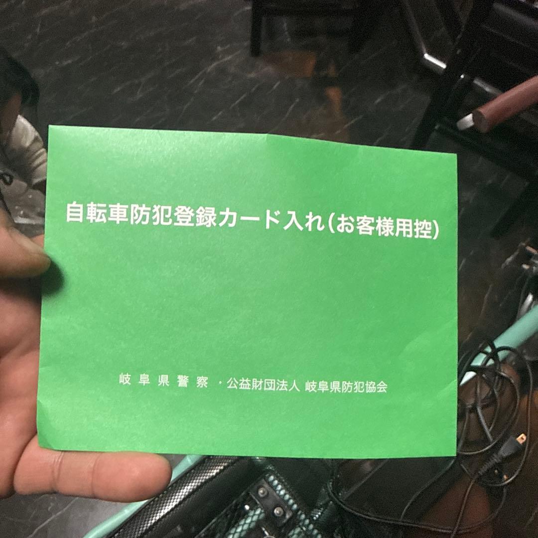 ミントグリーン 三輪電動アシスト自転車