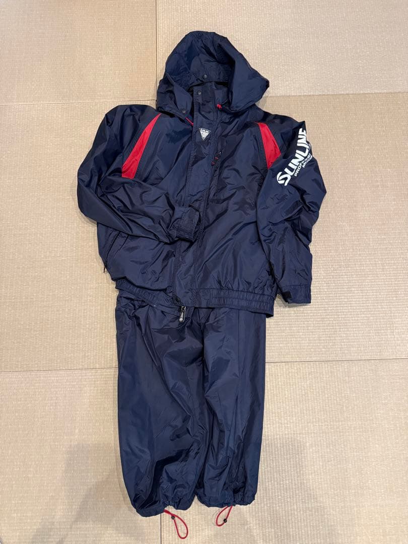 サンライン ステータス フィッシングスーツ ウエア 上下セット