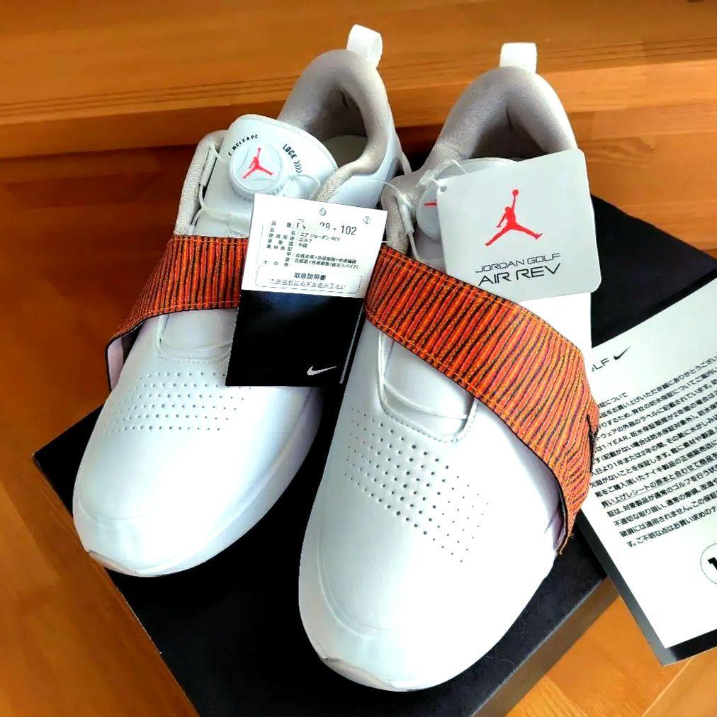 【新品未使用品】ナイキ　エアジョーダン　レブ ゴルフ　28cm