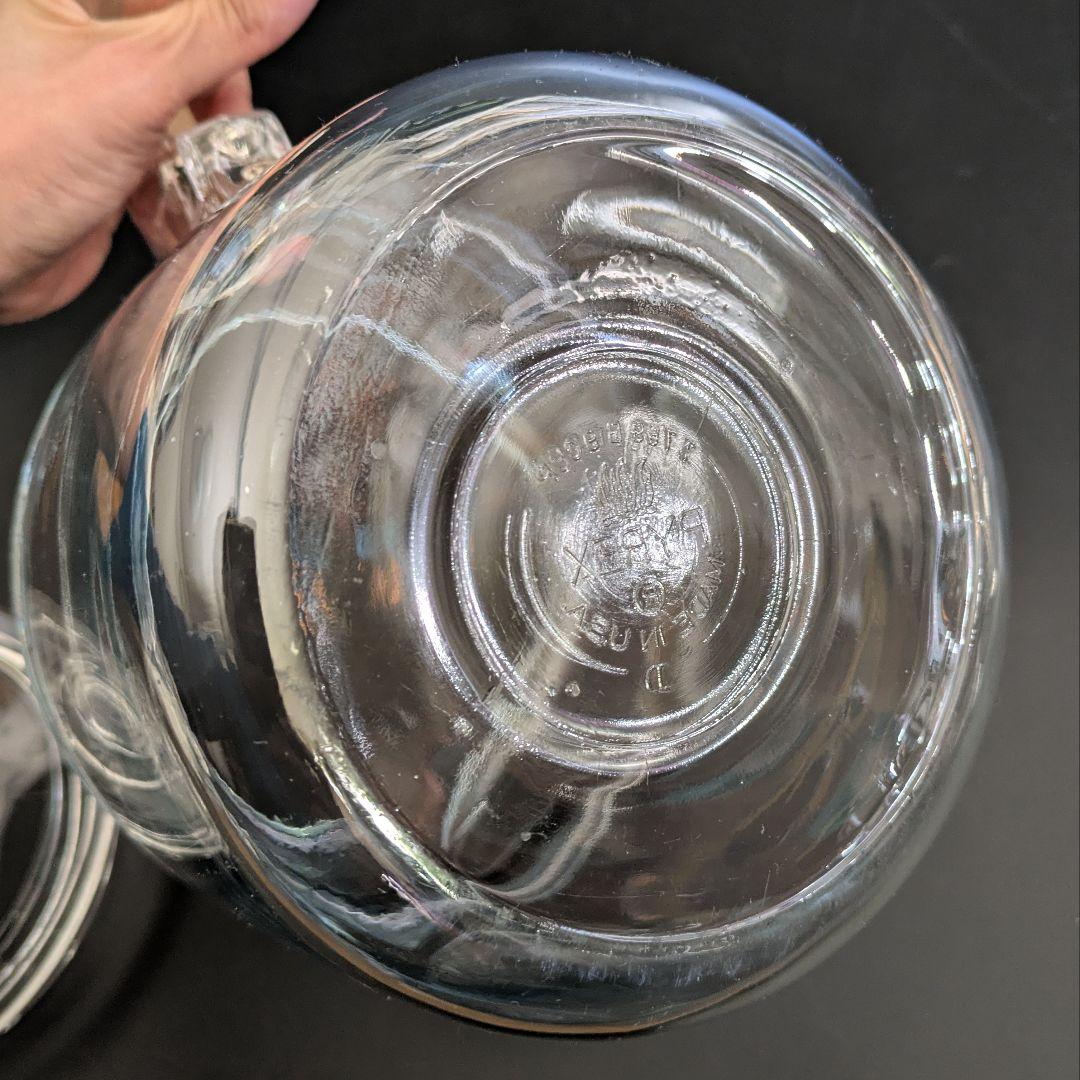 PYREX ガラスパーコレーター　アメリカ製　ビンテージ　直火可能