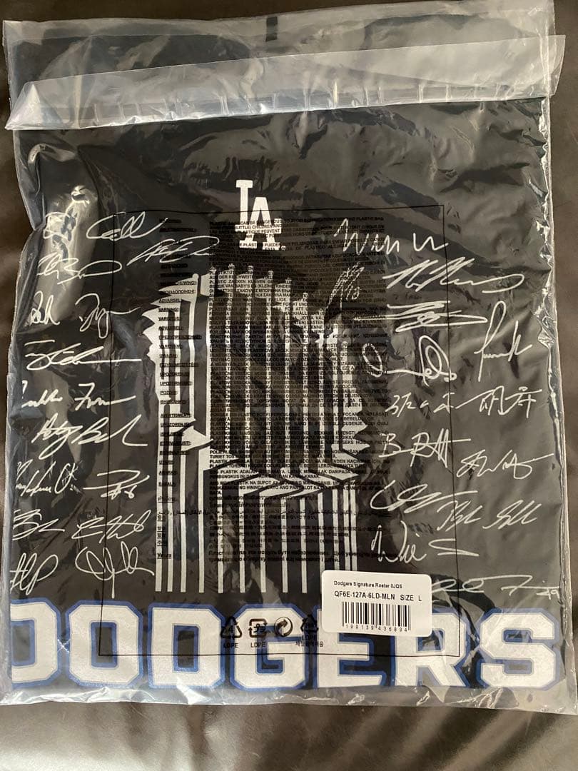 新品 ロサンゼルスドジャース 2025 ワールドシリーズ Tシャツ L