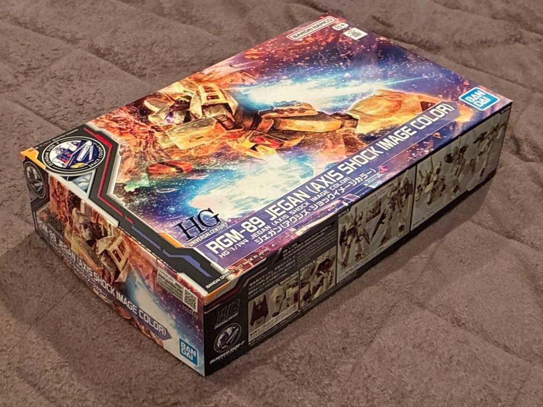 HG&EG ジムⅢ、ジェガン、ギラドーガ、νガンダム AXIS SHOCK 4体