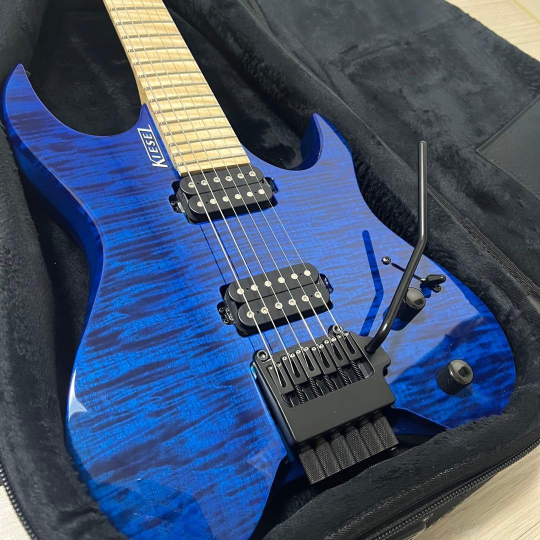 Kiesel vader ヘッドレス ギター ケース付き