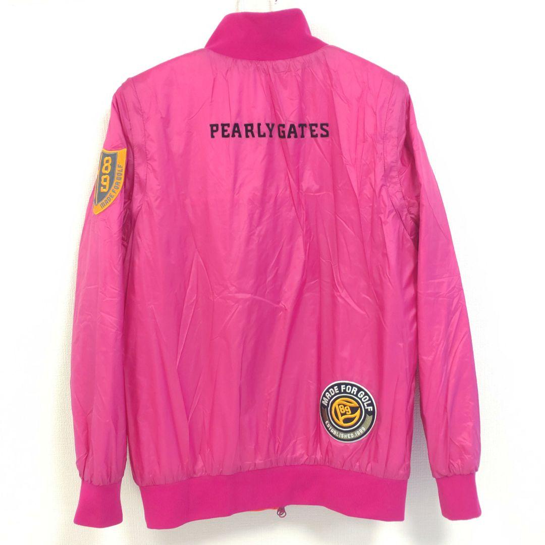 パーリーゲイツ ブルゾン リバーシブル 4way ピンク オレンジ サイズ1