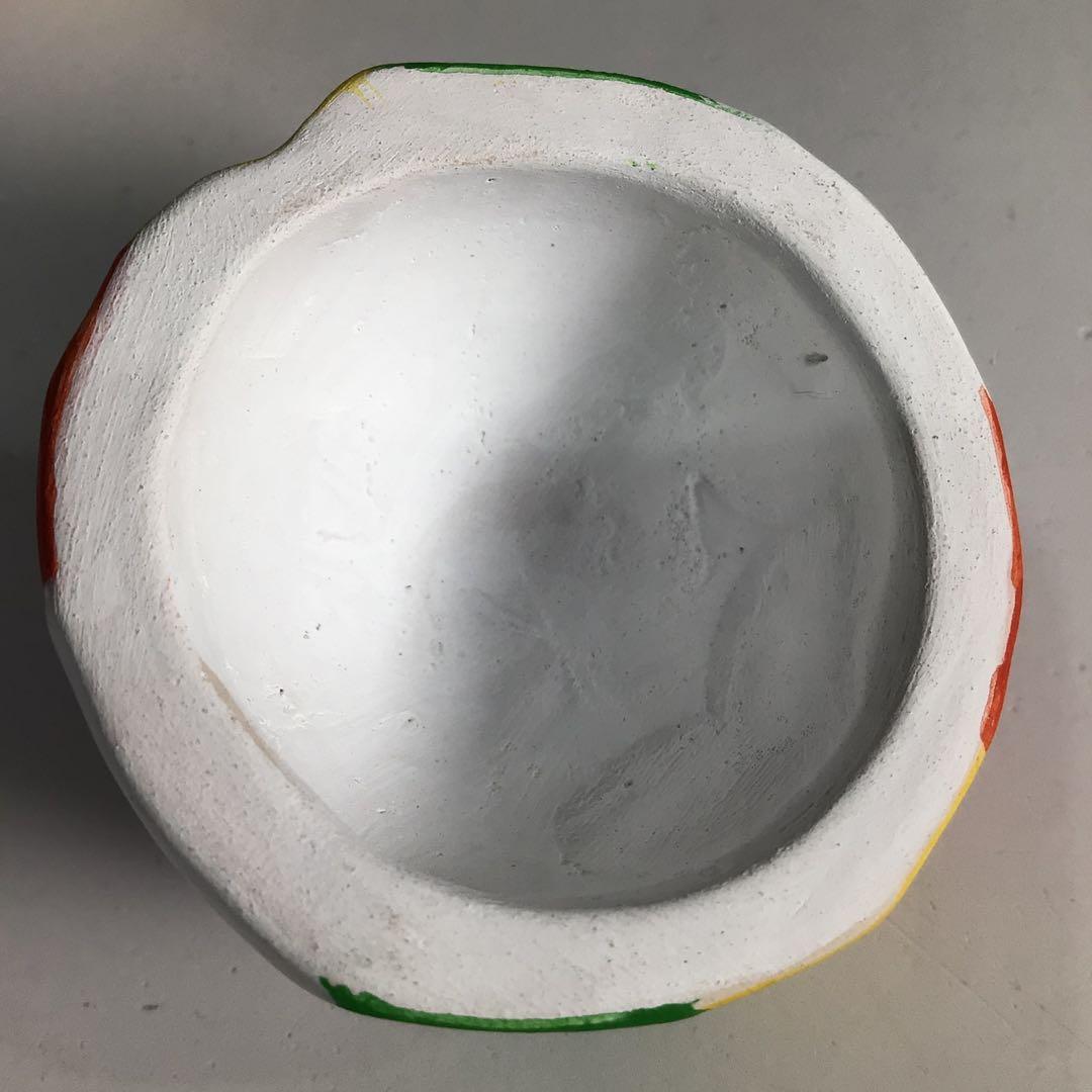 Ｎ６０９　香合　『北村雅耕造』『陶製』『紙風船香合』　共箱　茶道具