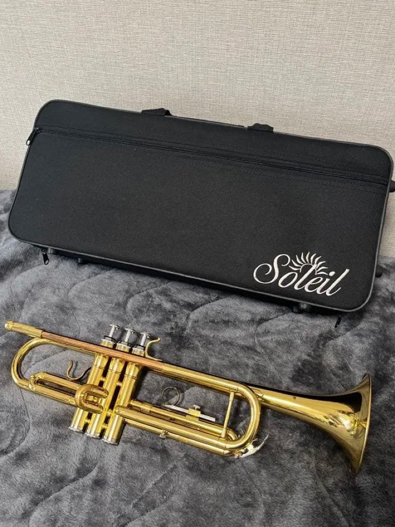 Soleil トランペット 専用ケース付き（マウスピース無し）