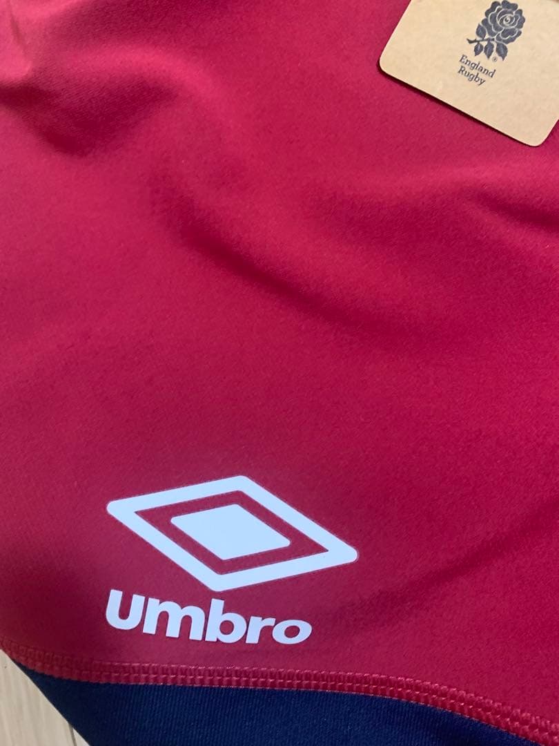 らぐイングランド代表　アウェイプロラグビーショーツ　umbro