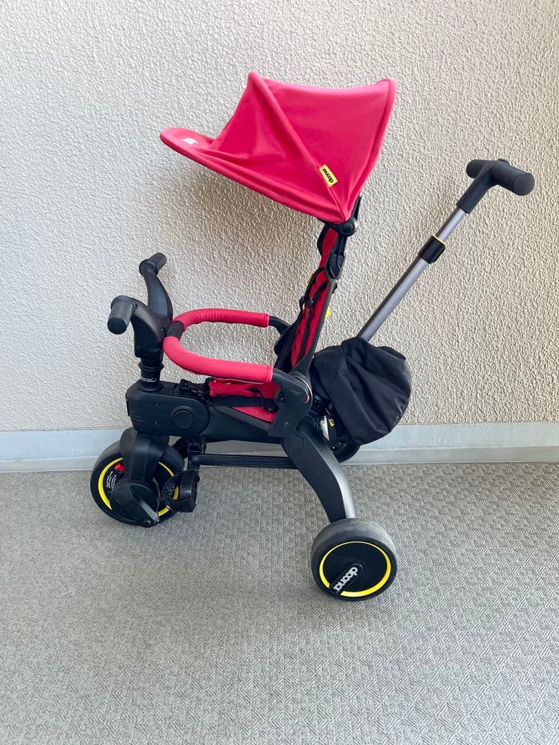 Liki trike リキトライク　doona 折りたたみ式三輪車 ドゥーナ　赤