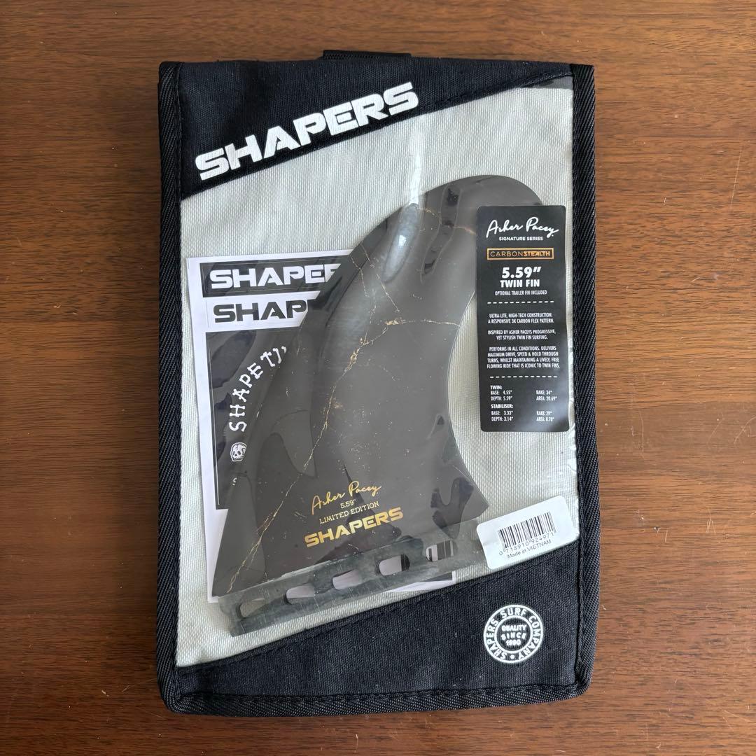 Asher Pacey 5.59\" Carbon Steal Twin+S未使用