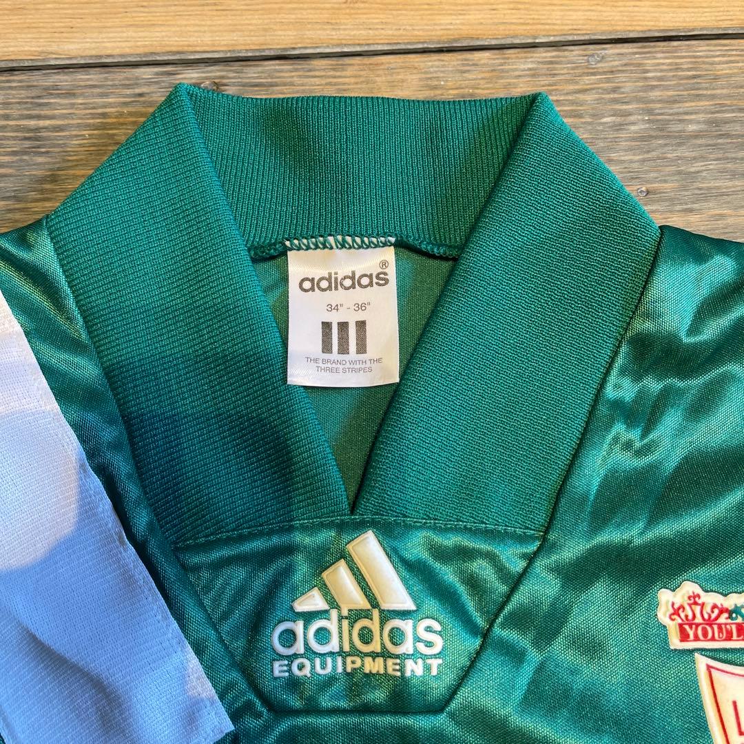 超美品 リバプールFC 100周年 アディダス シャツ　(UK34-36サイズ）