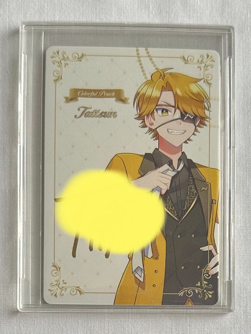 からぴち　ぷぴぱ　トレカ　サイン　たっつん