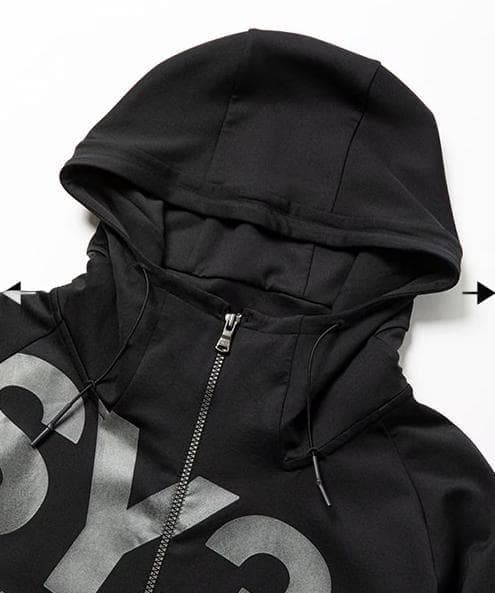 SY32 上下セットアップ Sサイズ 定価￥61,600 黒 パーカー 新品