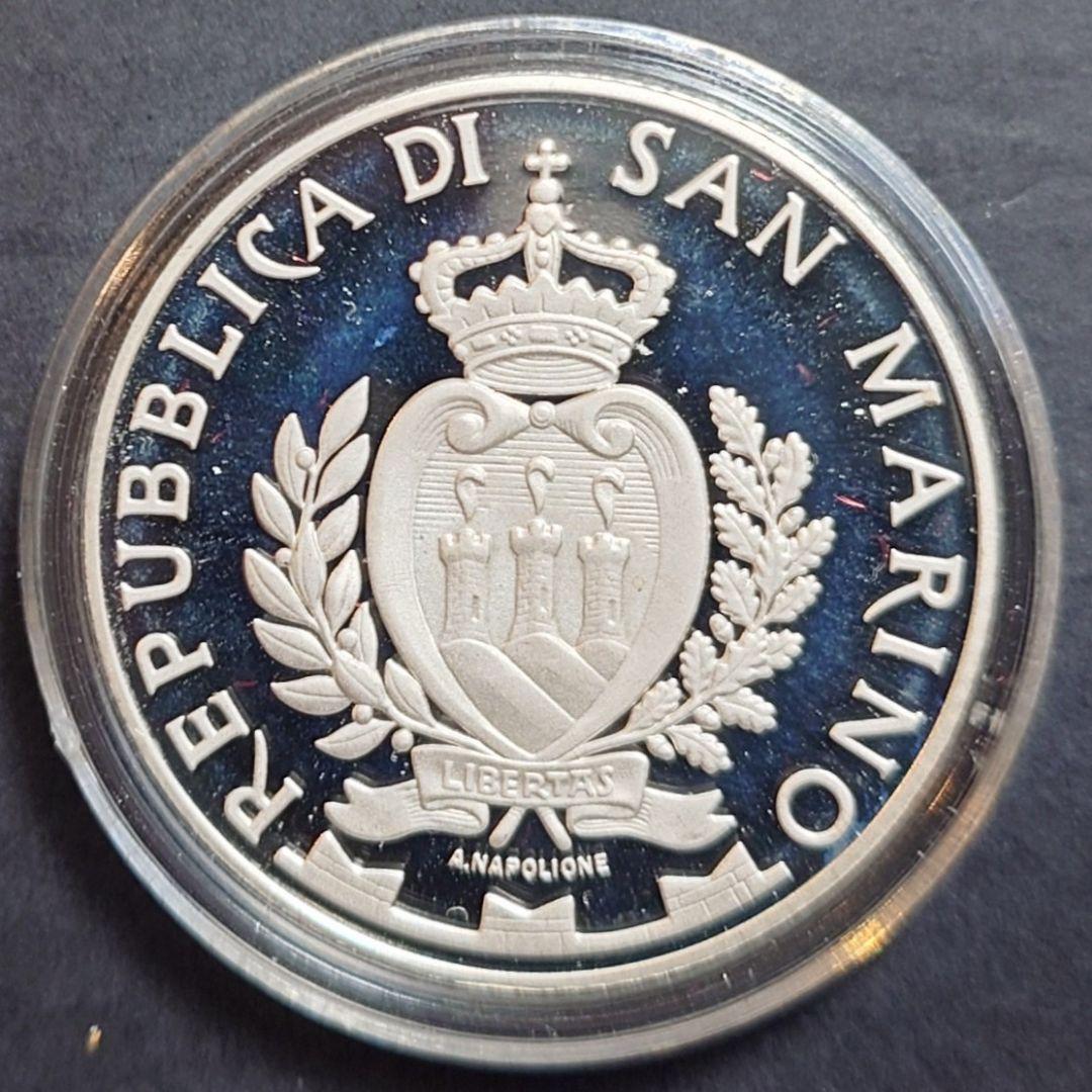 2014年 サンマリノ銀貨 アイルトン・セナ追悼20周記念銀貨 SV925