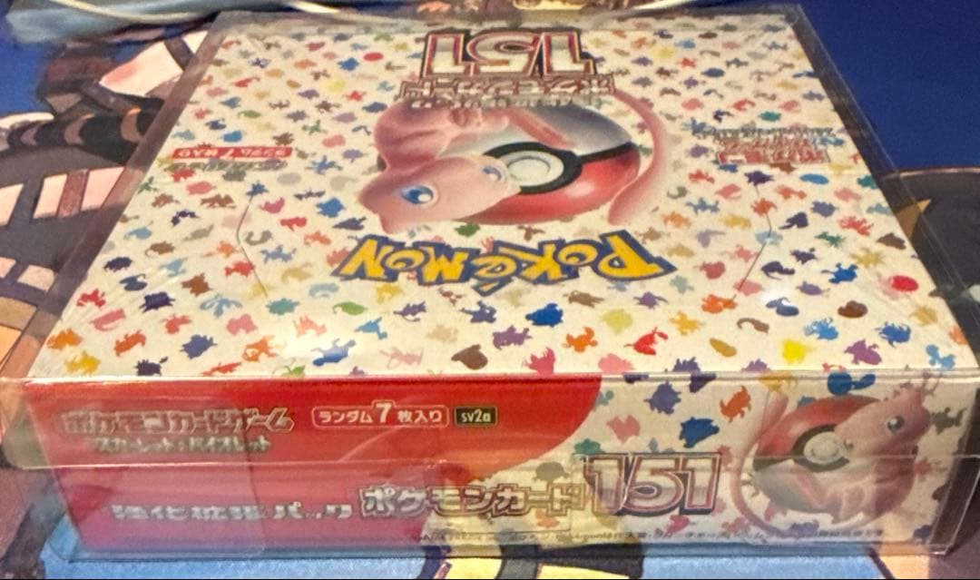 ポケモンカードゲーム　151 シュリンク付き　1BOX ポケセン産