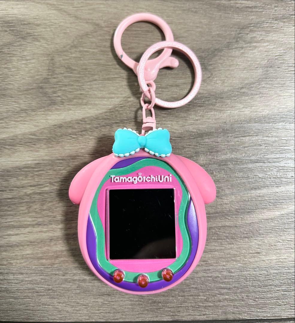 BANDAI Tamagotchi Uni 紫　マイメロディシリコンケース付き