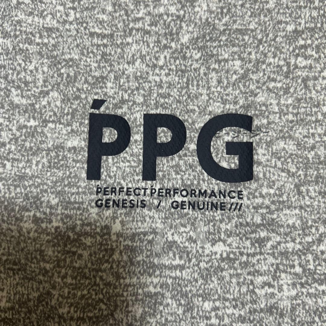 パーリーゲイツ PGG クールフローメッシュ 杢グレー 【サイズ6】