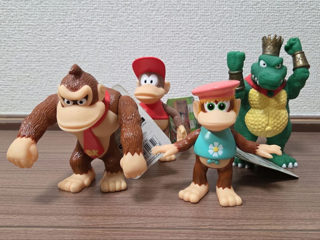 レア【タカラ】ドンキーコング ビッグソフビセット 任天堂 フィギュア