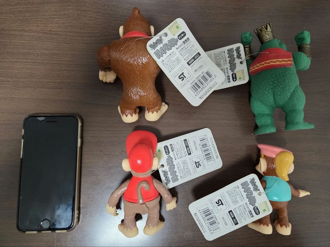 レア【タカラ】ドンキーコング ビッグソフビセット 任天堂 フィギュア