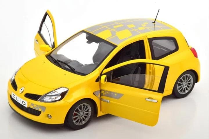 ノレブ 1/18 ルノー クリオ RS F1 TEAM 2007 (イエロー)