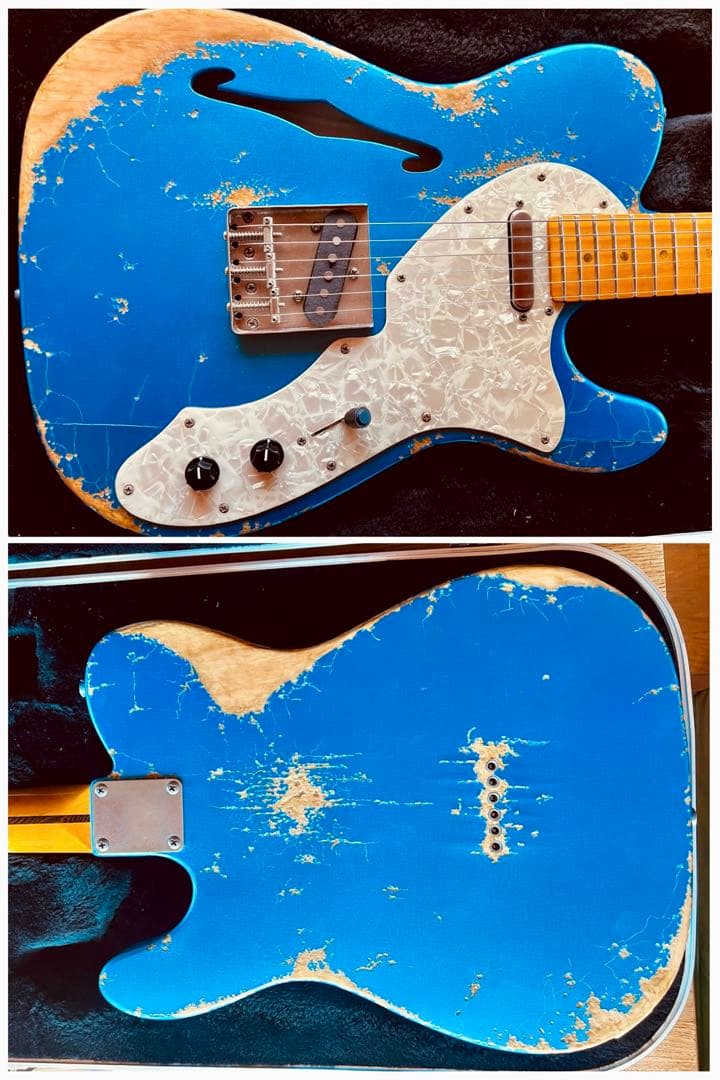 ハードレリックテレキャスターシンラインタイプ/アルニコVピックアップ/LPB