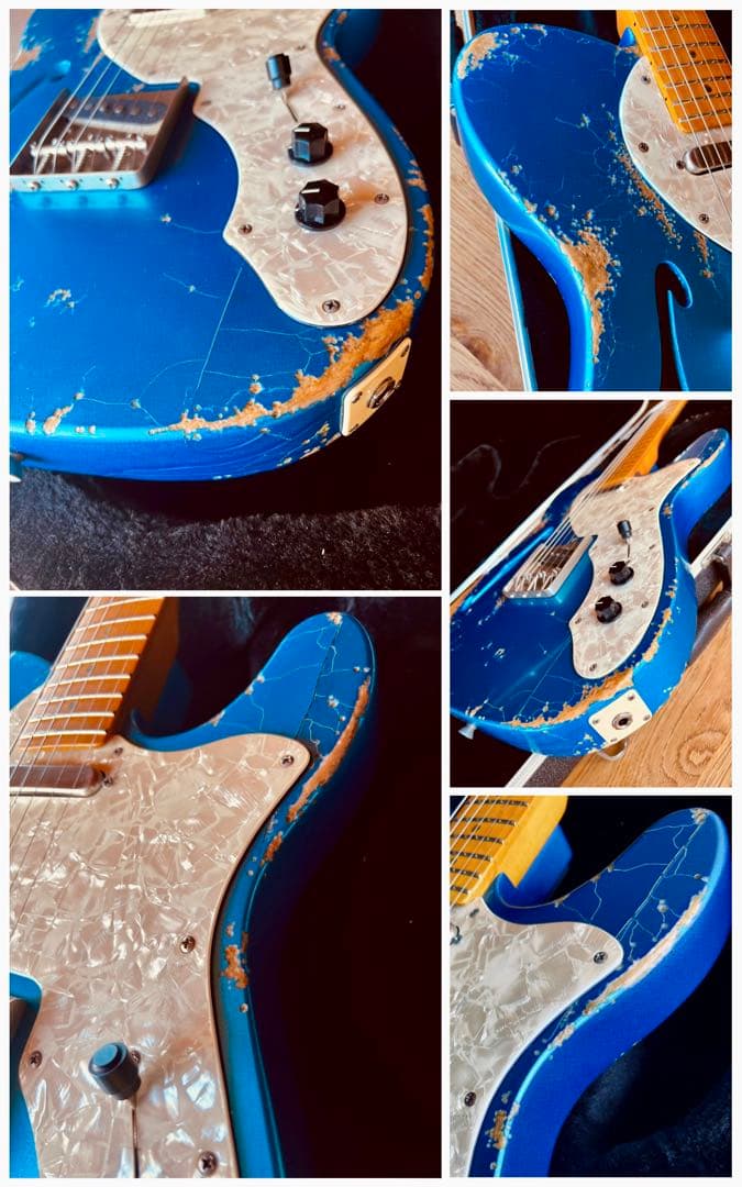 ハードレリックテレキャスターシンラインタイプ/アルニコVピックアップ/LPB